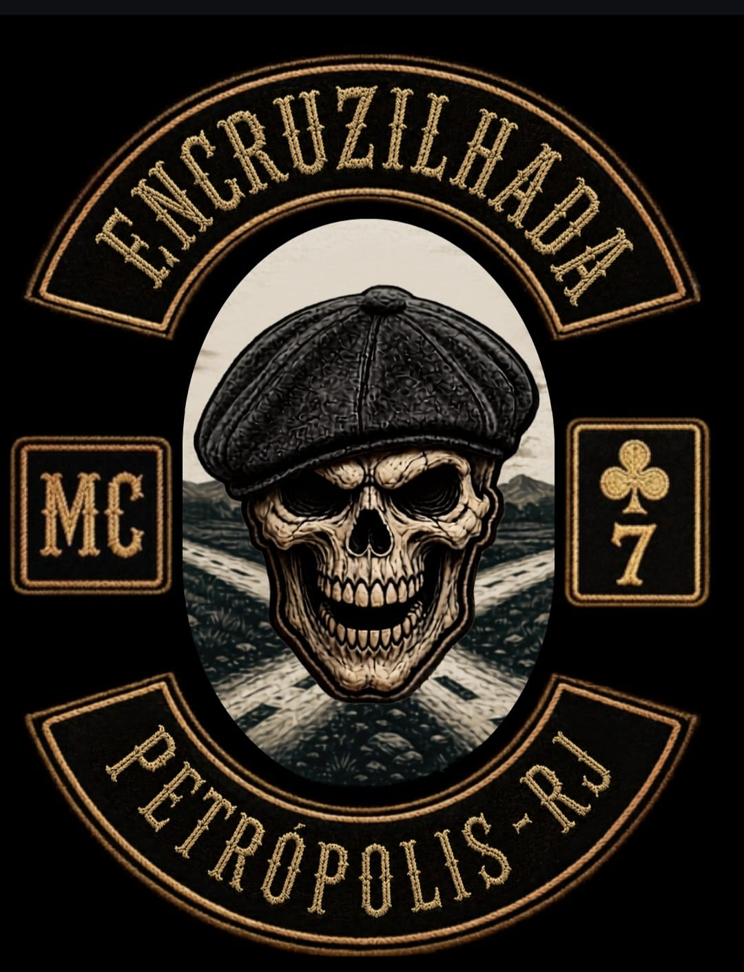Logo oficial Encruzilhada MC